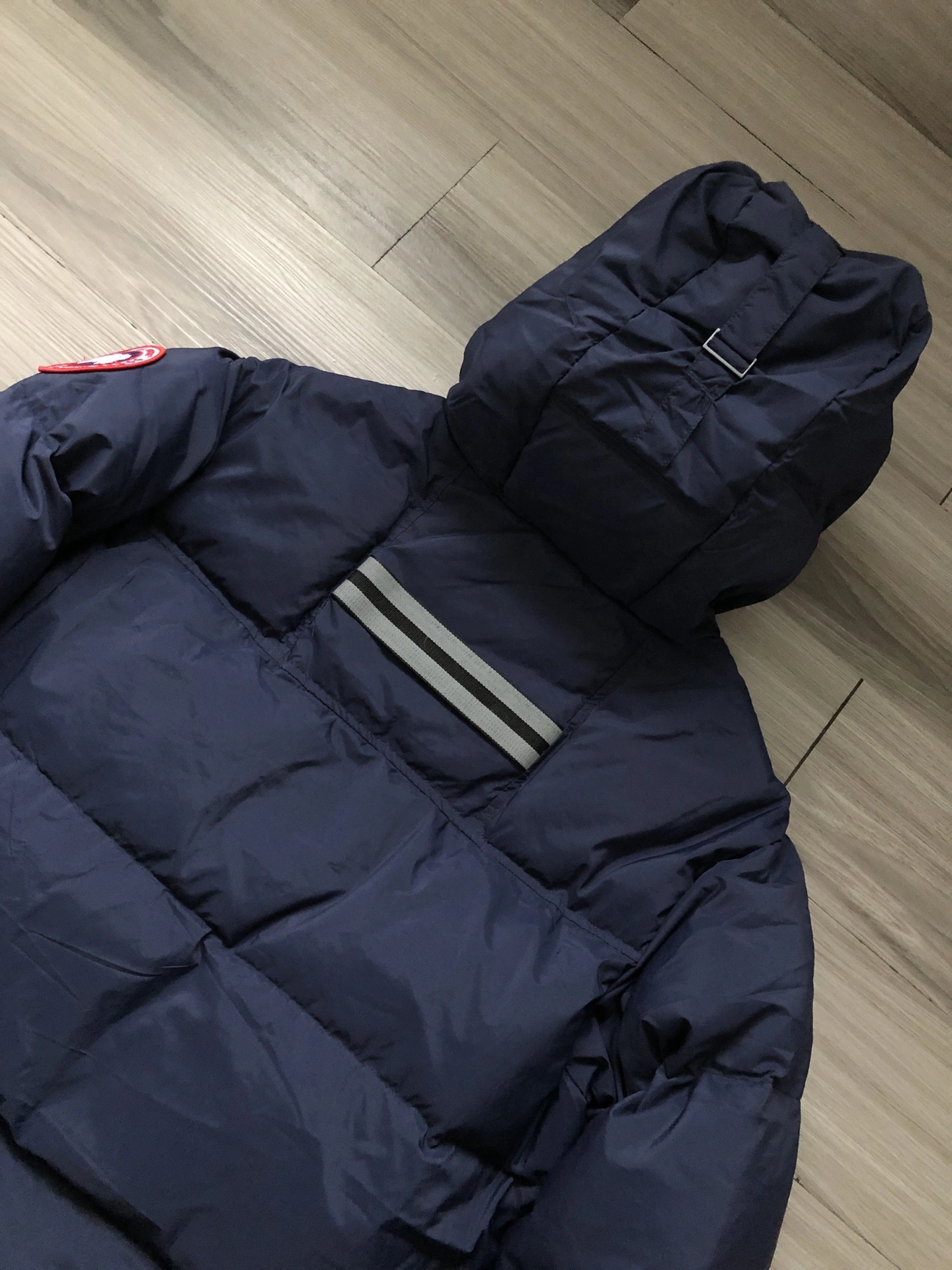 wg.luxury- 6oos5 LAWRENCE PUFFER Everett Down jacket 90 white duck down embroidery 2colour item:E-F524J3004-2